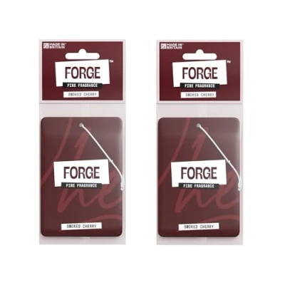 Image of Cherry Smoke Car Air Freshener for Men and Women Luxury Smoked Perfume Long Lasting Scent Accessories Smelly Odour Eliminator Fresh Smell Scents, Hanging Auto Deodoriser 2 Pack