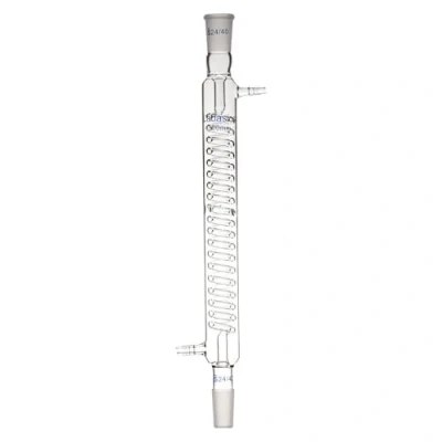 Image of Labasics Borosilicate Glass Graham Condenser with 24/40 Joint 300mm Jacket Length Lab