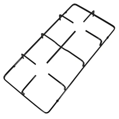 Image of SPARES2GO Pan Support Burner Grate Stand compatible with Flavel FLH61NXP FLH62NXP Gas Hob Cooker (475mm x 233mm)
