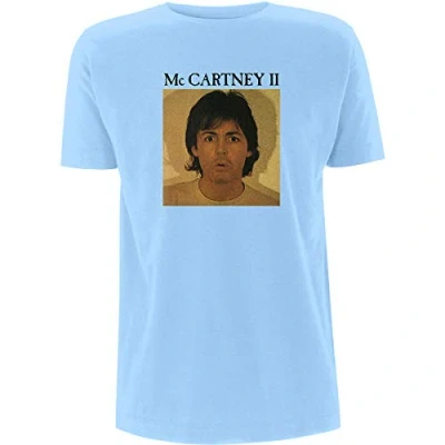 Image of Paul McCartney Ii Official Tee T Shirt Mens Unisex (X Large) Blue