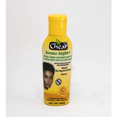 Image of Lemo Light+ Extra Lemon Skin Lightening Body Oil 60ml with Vitamin C