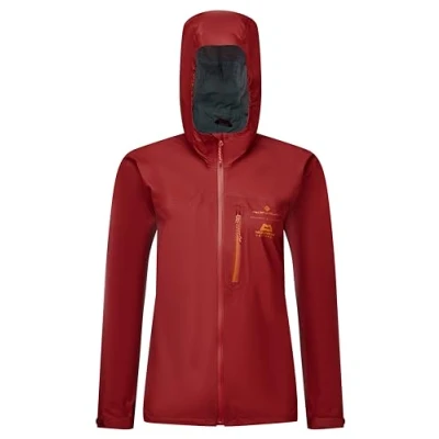 Image of Ronhill Running, Wmn&#039;s Tech Gore Tex Mercurial Jacket, Jam/Flame, Size 12