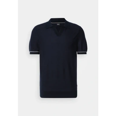 Image of BOSS Jianluca Polo shirt, Men&#039;s, Size: Small, Dark blue