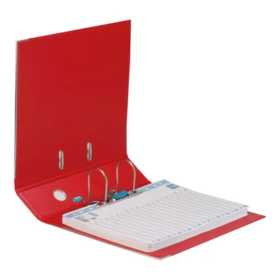 Image of Elba 70 mm Plastic A4 Lever Arch File Red, Single, 100202172