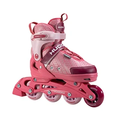 Image of HUDORA Inline Skates Mia / Leon 2.0 for Children Teenagers &amp; Adults in Different Sizes Colours Roller Adjustable up to 4 Comfortable Stylish