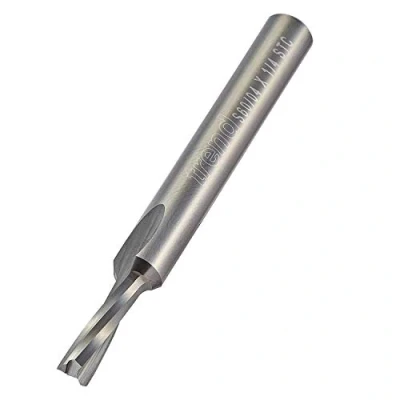 Image of Trend Professional Acrylic Spiral Up Cut Router Cutter, 1/4 Inch Shank, 4mm Diameter &amp; 14mm Length, Solid Tungsten Carbide, S60/04X1/4STC