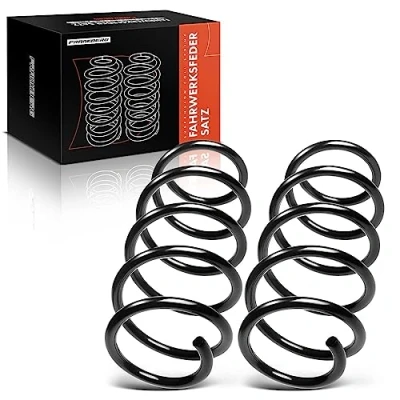 Image of Frankberg 2x Coil Spring Front axle Compatible with Corsa C F08 F68 X01 1.3L 1.8L 2000 2006 Replace# 334234