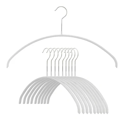 Image of MAWA Hanger, Carbon Steel Polyvinyl Chloride (PVC), White, 10 pcs