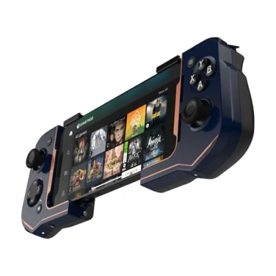 Image of Turtle Beach Atom Mobile Game Controller with Bluetooth for Cloud Gaming on iPhones Cobalt Blue