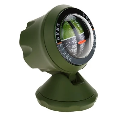 Image of Alomejor Car Ball Compass Dash Mount Outdoor Navigation Digital Hiking Direction Pointing Guide For Truck Auto Marine Boat