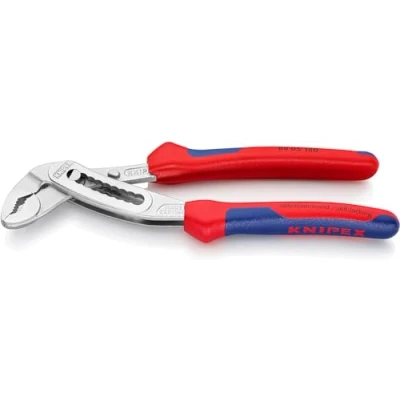 Image of Knipex Alligator® Water Pump Pliers chrome plated, with multi component grips 180 mm 88 05