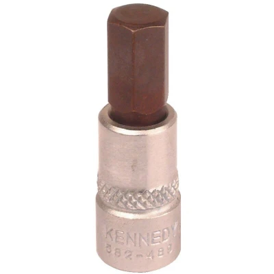 Image of Kennedy 5/16&quot; A/F Hex Socket Bit 1/4&quot; Square Drive