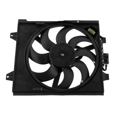 Image of 9S518C607BA Cooling fan FEBI BILSTEIN 37167 12V 300W with radiator shroud FIAT: 500 Hatchback, C Convertible, FORD: KA Hatchback