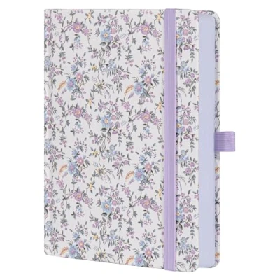 Image of TIEFOSSI Lined Journal Notebook for Women, A5 College Ruled Writing, 316 Numbered Pages Thick Paper, Daily Journal, Work Home School, Note Taking, Business, 8.4 X 5.8 In