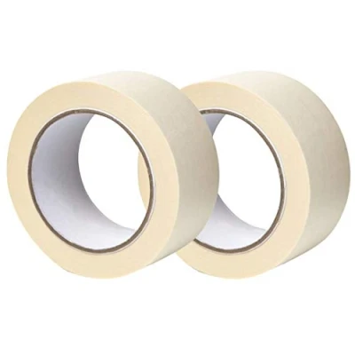 Image of Gocableties Masking Tape, Painting &amp; Decorating Strong Adhesive Tape (2, 50mm x 50m)