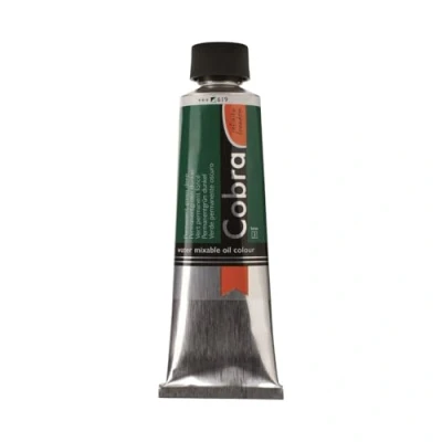 Image of Cobra Water Mixable Oil Paint 40ml Permanent Green Deep Series 3