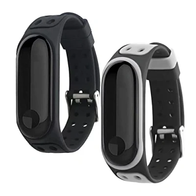 Image of T BLUER Compatible with Xiaomi Mi Band 7 Band,Mi 6 Silicone Replacement Strap Wristband