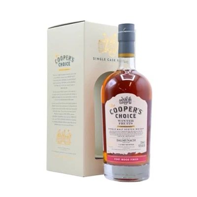 Image of Dalmunach Cooper&#039;s Choice Winter Fruits Single Port Cask #281 Whisky 70cl 56.5% ABV