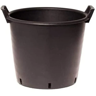 Image of Muddy Hands Heavy Duty Large Plastic Plant Pot with Handles Outdoor Garden Vegetable Salad Flower Tree Planter Container (4, 70 Litre)
