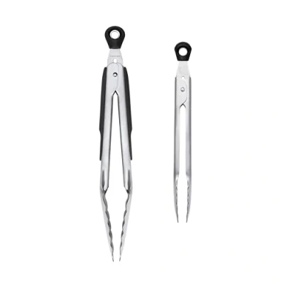 Image of OXO Good Grips 2 Piece Tongs Set
