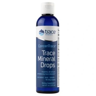Image of Trace Minerals, ConcenTrace, Mineral Drops, 237 ml, Mix, Magnesium, Soy Free, Gluten Vegan