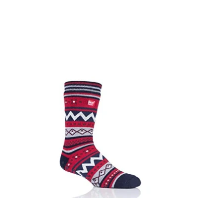 Image of 1 Pair Navy Soul Warming Socks Men&#039;s 6 11 Mens Heat Holders