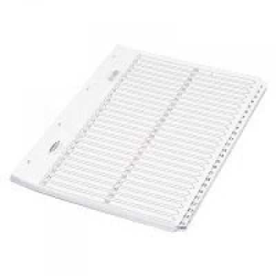 Image of Concord Classic Index Mylar reinforced Punched 4 Holes 1 50 A4 White Ref 05501/CS55