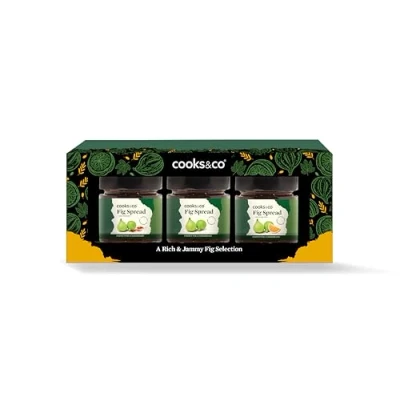Image of Cooks&amp;Co Fig Jam Spread Gift Set (3 x 140g)