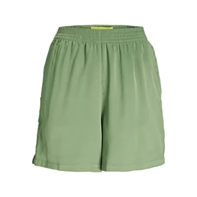Image of JJXX Women&#039;s Jxamy Satin Shorts Sn, Loden Frost, S