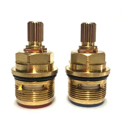 Image of Pair of Ceramic tap Cartridge Valves Compatible with Blanco Spirex BM3060CH 000632 124759 (Cold) 000631 124758 (Hot)