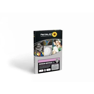 Image of PermaJet Museum Heritage 310gsm A4 25 Sheets Inkjet Textured Matt Fine Art Photo Paper APJ60213