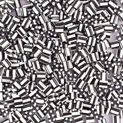 Image of Vaessen Creative Iron, Two Tone Black and White, 550 Pieces, Plug Beads Children, DIY Design of Jewellery, Decoration, Embellishments Other Craft Ideas, standard size