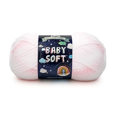 Image of Lion Brand Yarn Company 1 Piece Babysoft Parfait Print, Multi Colour