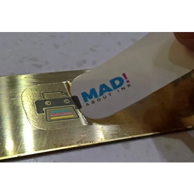 Image of Clear Waterslide Decal Transfer Paper for Inkjet Printers 1x A4 Sheet