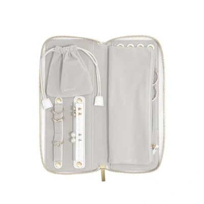 Image of Stackers Pebble White Jewellery Roll