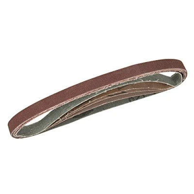Image of Silverline Sanding Belts 13 x 457mm 5pce 40, 60, 2 80, 120G