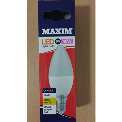 Image of Maxim (SES) LED Candle 6W (40W Equiv) Cool