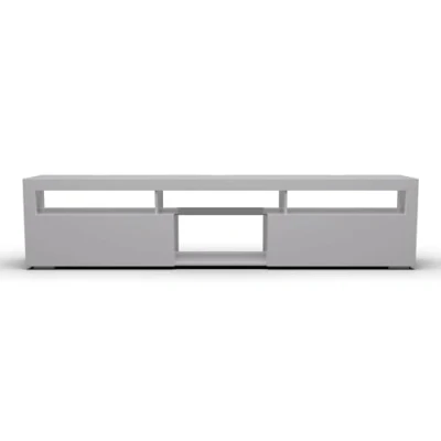 Image of blumfeldt LED TV Stand Unit, 150 cm Modern Units for Living Room with Multi Colour LEDs, Low Cabinet, Wide Media Storage, Large Cabinet Bedroom, Entertainment