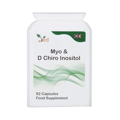 Image of VED myo &amp; D Chiro Inositol, Inositol 2000 mg 300 92 Capsule (23 Days Supply)