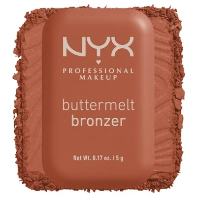 Image of NYX Professional Makeup Buttermelt Bronzer, Powder, Cream for Contouring, Blends Like Butta&#039;d Down