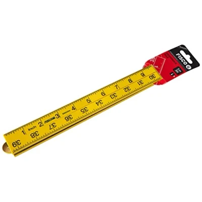 Image of FSCXFY1ME Yellow ABS Nylon Rule 1m / 39in