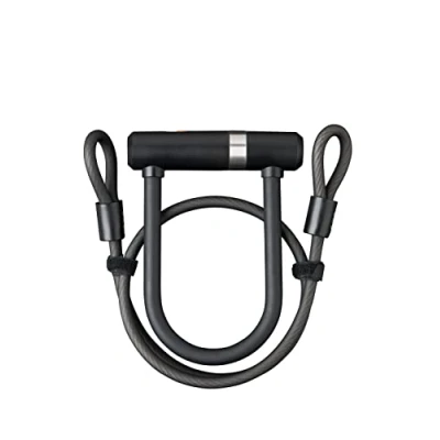 Image of AXA Newton U Lock Pro Mini Cable Black, 140 x 16 mm