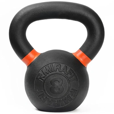 Image of Mirafit Cast Iron Kettlebell 8kg