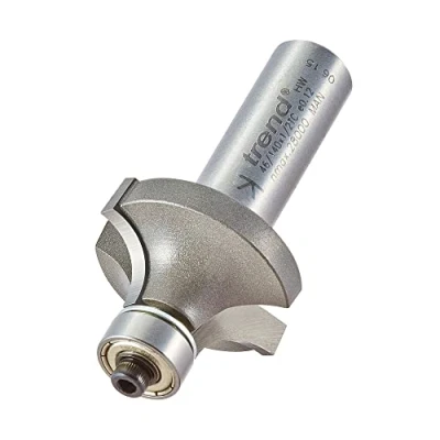 Image of Trend Professional Bearing Guided Ovolo Router Cutter, 11.1mm Radius, 1/4 Inch Shank, Alternative Bearing, Tungsten Carbide Tipped, 46/145X1/4TC