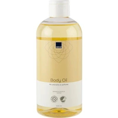 Image of Abena Body Oil 500ml Improve The Appearance of Scars and Stretch Marks Formulated with Vitamin E Moisturising Non Greasy Fragrance Free Skin Care