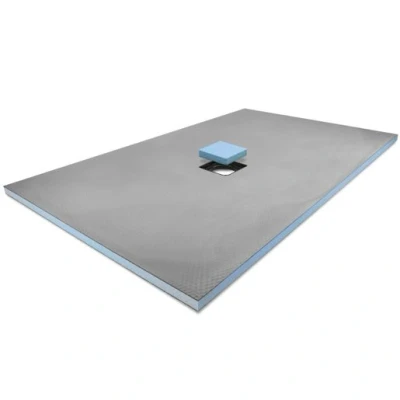 Image of ProWarm Centre Drain Wet Room Shower Tray 1200 x 900 30mm