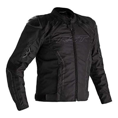 Image of RST S 1 CE Mens Black Textile Motorcycle Jacket 42