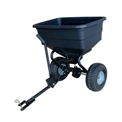 Image of Towable Broadcast Salt Spreader Black 80L 408259