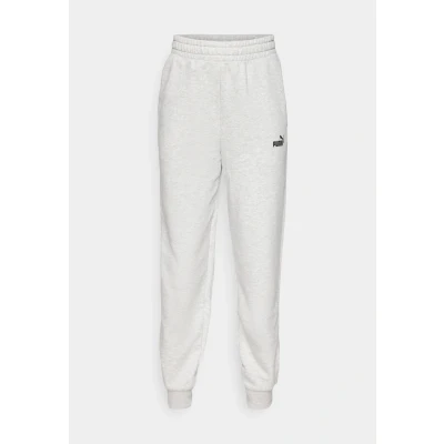 Image of PUMA ESS Small No. 1 Logo Comfort High Waist Sweatpants TR cl Light Gray Heather