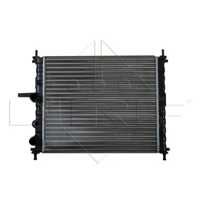 Image of 46420484, 46514942, 46525657, 46529669, 46537992 Engine radiator NRF 53227 Aluminium 475mm 415mm 34mm Mechanically jointed cooling fins FIAT: Multipla
